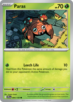 Pokemon Journey Together Paras - 4