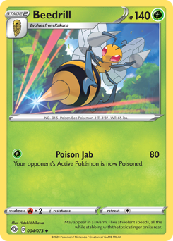 Pokemon Champion's Path Beedrill - 4
