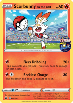 Pokemon Pokémon Futsal Collection Scorbunny on the Ball - 4