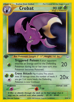 Pokemon Neo Revelation Crobat - 4