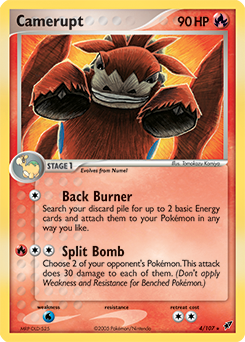 Pokemon Deoxys Camerupt - 4