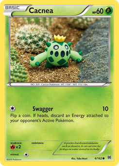 Pokemon BREAKthrough Cacnea - 4