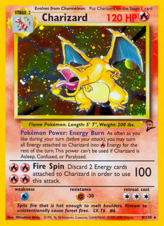 Pokemon Base Set 2 Charizard - 4