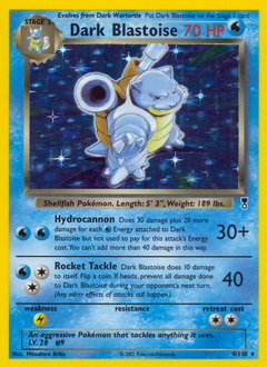 Pokemon Legendary Collection Dark Blastoise - 4