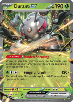 Pokemon Surging Sparks Durant ex - 4