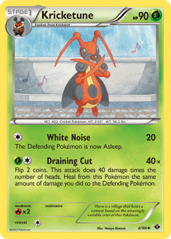 Pokemon Next Destinies Kricketune - 4