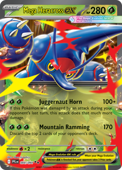 Pokemon Phantasmal Flames Mega Heracross ex - 4
