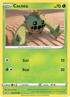 Pokemon Battle Styles Cacnea - 4