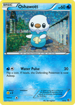 Pokemon McDonald's Collection 2011 Oshawott - 4