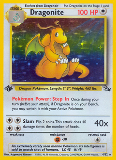 Pokemon Fossil Dragonite - 4