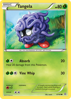 Pokemon Primal Clash Tangela - 4