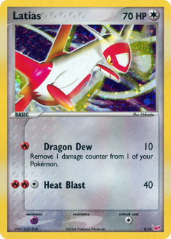 Pokemon EX Trainer Kit Latias Latias - 4