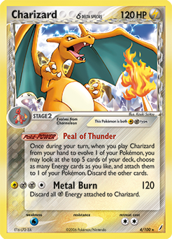 Pokemon Crystal Guardians Charizard δ - 4