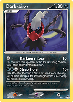 Pokemon Great Encounters Darkrai - 4