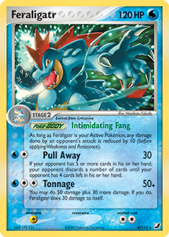 Pokemon Unseen Forces Feraligatr - 4