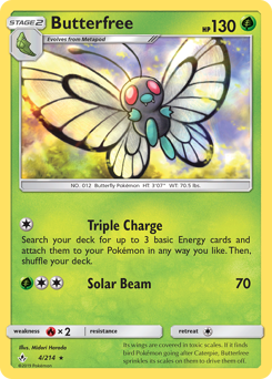 Pokemon Unbroken Bonds Butterfree - 4