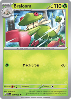 Pokemon Scarlet & Violet Breloom - 4