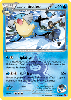 Pokemon Double Crisis Team Aqua's Sealeo - 4