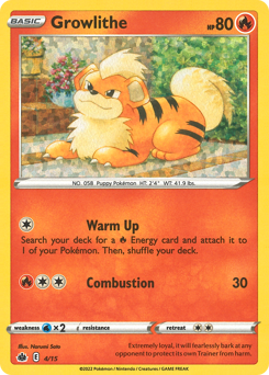 Pokemon McDonald's Collection 2022 Growlithe - 4