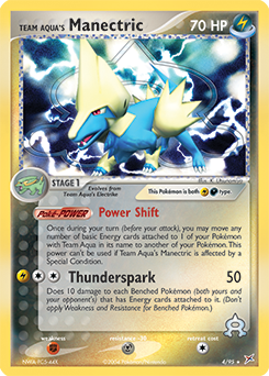 Pokemon Team Magma vs Team Aqua Team Aqua's Manectric - 4