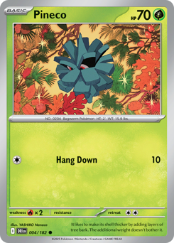 Pokemon Destined Rivals Pineco - 4