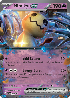 Pokemon Scarlet & Violet Black Star Promos Mimikyu ex - 4