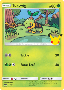Pokemon McDonald's Collection 2021 Turtwig - 4