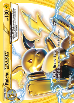 Pokemon BREAKthrough Raichu BREAK - 50