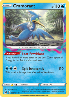 Pokemon Lost Origin Cramorant - 50