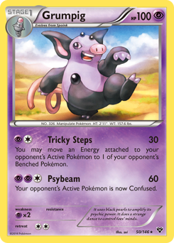 Pokemon XY Grumpig - 50