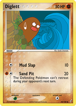 Pokemon Crystal Guardians Diglett - 50