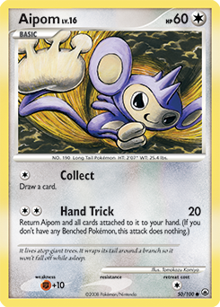 Pokemon Majestic Dawn Aipom - 50