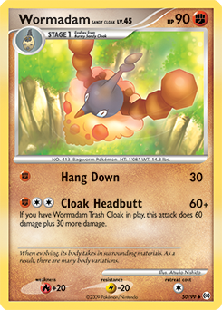 Pokemon Arceus Wormadam Sandy Cloak - 50