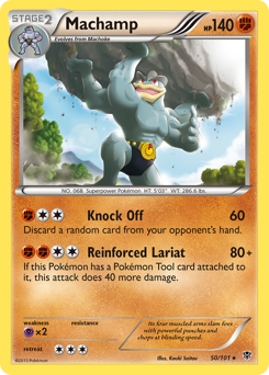 Pokemon Plasma Blast Machamp - 50