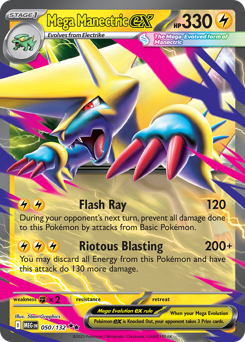 Pokemon Mega Evolution Mega Manectric ex - 50