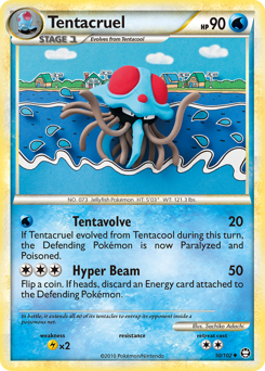 Pokemon HS—Triumphant Tentacruel - 50