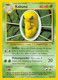 Pokemon Legendary Collection Kakuna - 50