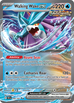 Pokemon Temporal Forces Walking Wake ex - 50