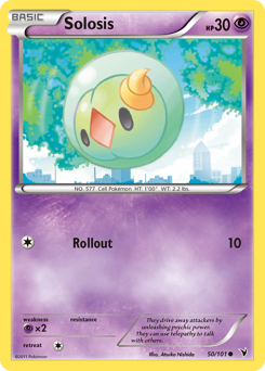 Pokemon Noble Victories Solosis - 50