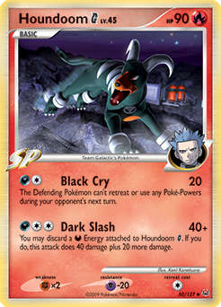 Pokemon Platinum Houndoom G - 50