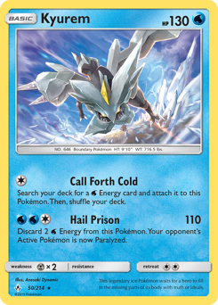Pokemon Unbroken Bonds Kyurem - 50