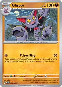 Pokemon Phantasmal Flames Gliscor - 50