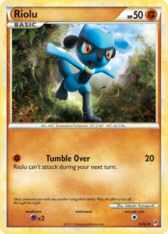 Pokemon Call of Legends Riolu - 50