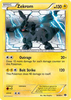 Pokemon Next Destinies Zekrom - 50
