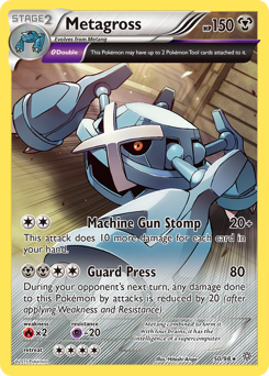 Pokemon Ancient Origins Metagross - 50
