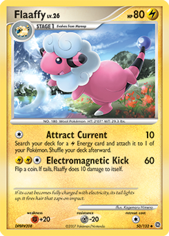 Pokemon Secret Wonders Flaaffy - 50