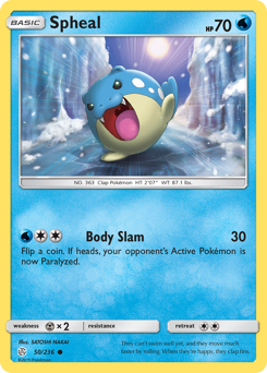 Pokemon Cosmic Eclipse Spheal - 50
