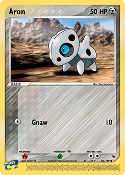 Pokemon Ruby & Sapphire Aron - 50