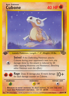 Pokemon Jungle Cubone - 50