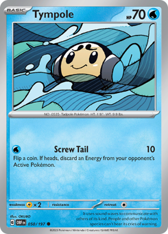 Pokemon Obsidian Flames Tympole - 50